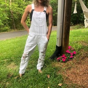 American Eagle overalls
